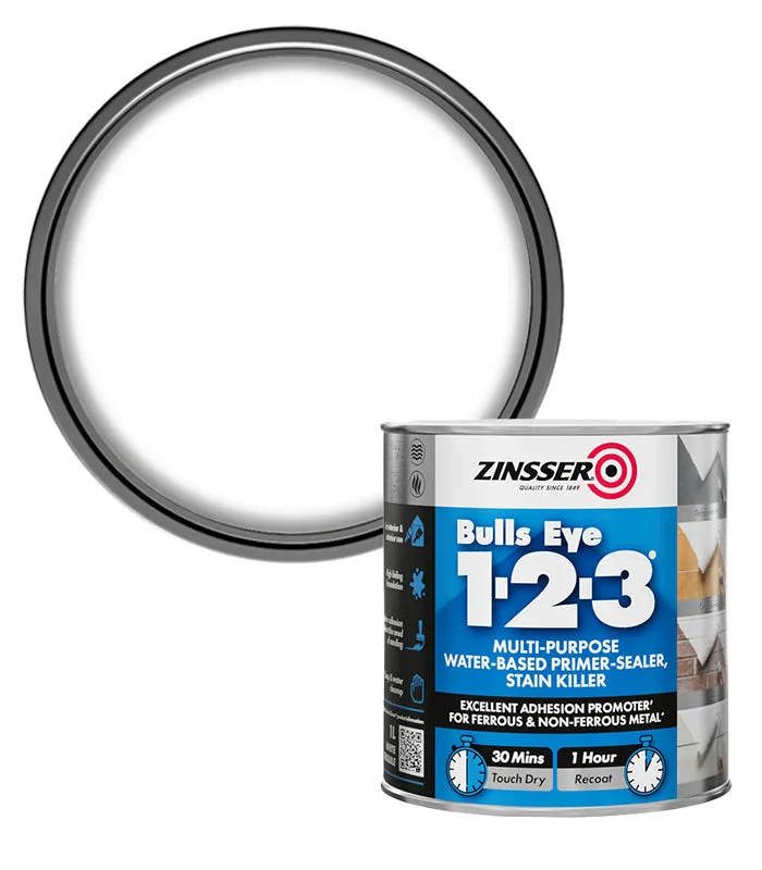 Zinsser Bulls Eye 1-2-3 Primer Paint